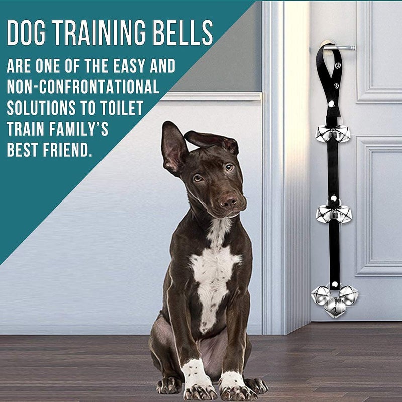 Blue Tree BLUETREE 2 Pack Dog Doorbells Premium Quality Training Potty Great Dog Bells Adjustable Door Bell Dog Bells for Potty Training Your Puppy The Easy Way - 7 Extra Large Loud 1.4 DoorBells - Image 3